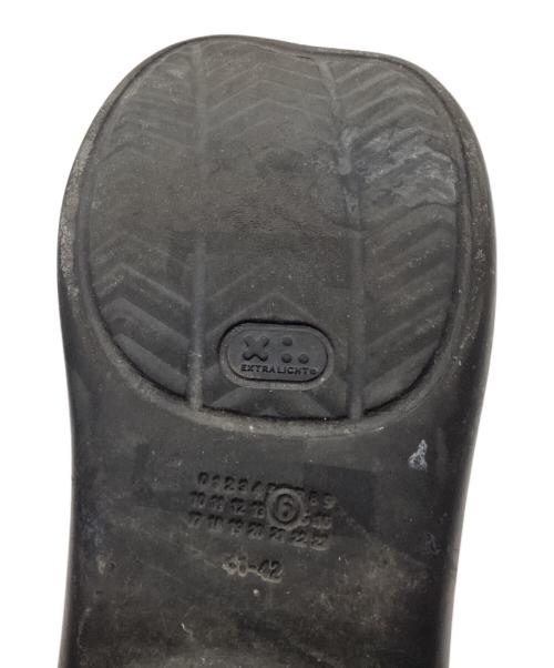 MM6 Maison Margiela（エムエムシックスメゾンマルジェラ）MM6 Maison Margiela (エムエムシックスメゾンマルジェラ) ANATOMIC CLOG SLIPPER ブラック サイズ:EU 41-42の古着・服飾アイテム