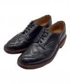Tricker'sトリッカーズ）の古着「BOURTON/ウイングチップシューズ」｜ブラック