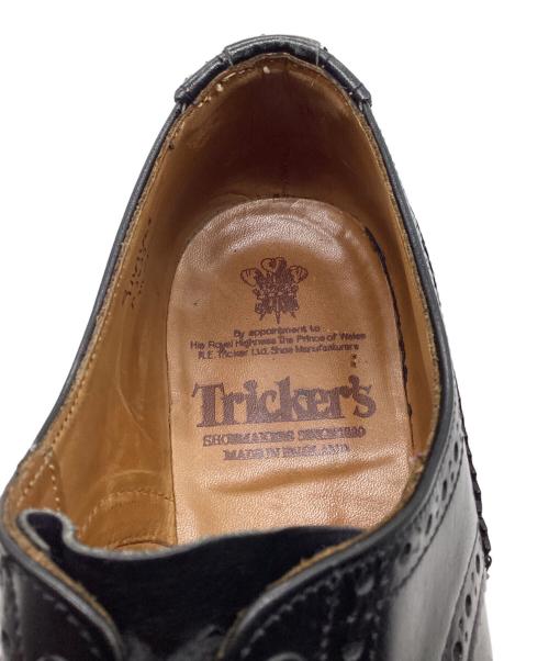 Tricker's（トリッカーズ）Tricker's (トリッカーズ) BOURTON/ウイングチップシューズ ブラック サイズ:7 1/2の古着・服飾アイテム