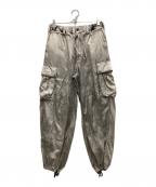 Maison MIHARA YASUHIROメゾン ミハラ ヤスヒロ）の古着「Satin Cargo Pants」｜グレー
