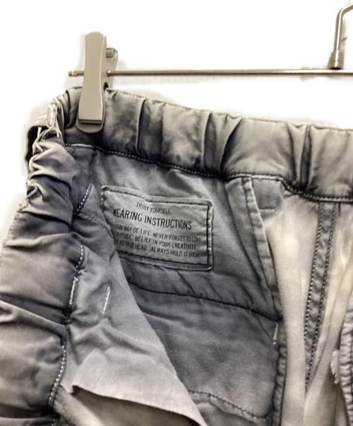 Maison MIHARA YASUHIRO（メゾン ミハラ ヤスヒロ）Maison MIHARA YASUHIRO (メゾン ミハラ ヤスヒロ) Satin Cargo Pants グレー サイズ:36の古着・服飾アイテム