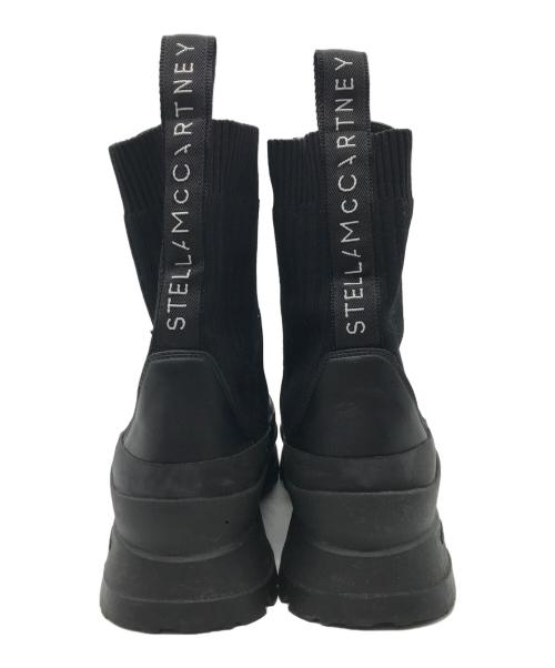 STELLA McCARTNEY（ステラマッカートニー）STELLA McCARTNEY (ステラマッカートニー) Trace コンバットブーツ ブラック サイズ:39の古着・服飾アイテム