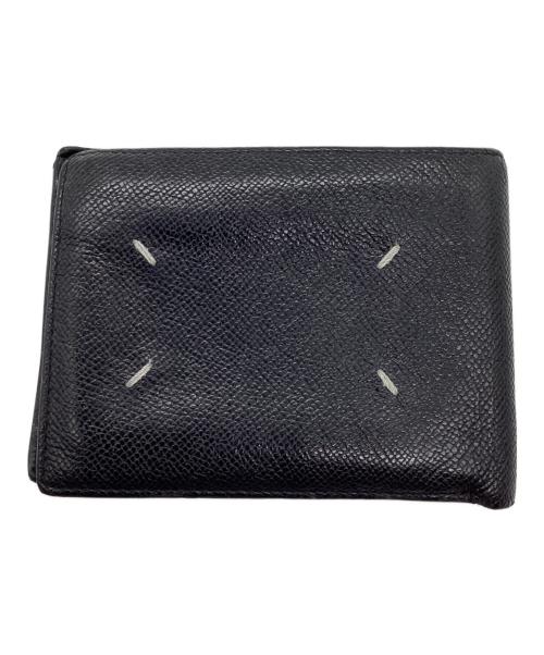 Maison Margiela（メゾンマルジェラ）Maison Margiela (メゾンマルジェラ) 2つ折り財布 ブラックの古着・服飾アイテム