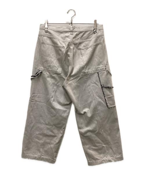 hyakki（ヒャッキ）hyakki (ヒャッキ) Painter Denim Pants グレー サイズ:Lの古着・服飾アイテム