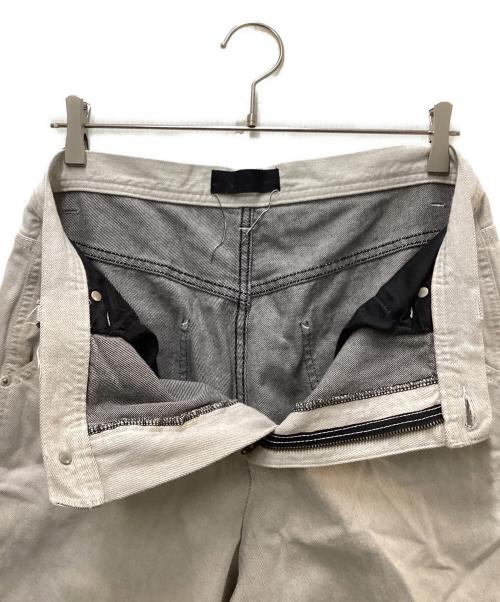 hyakki（ヒャッキ）hyakki (ヒャッキ) Painter Denim Pants グレー サイズ:Lの古着・服飾アイテム