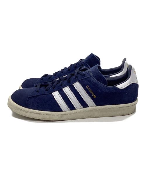 adidas Originals（アディダスオリジナル）adidas Originals (アディダスオリジナル) A BATHING APE (アベイシングエイプ) CAMPUS 80S ネイビー サイズ:27の古着・服飾アイテム