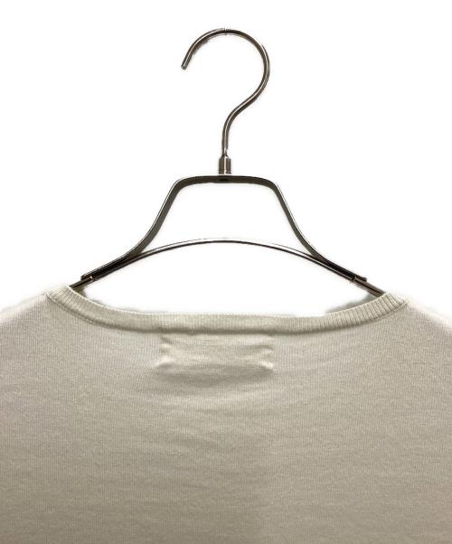 extreme cashmere X（エクストリーム カシミア）extreme cashmere X (エクストリーム カシミア) コットンカシミヤニット ホワイト サイズ:FREEの古着・服飾アイテム
