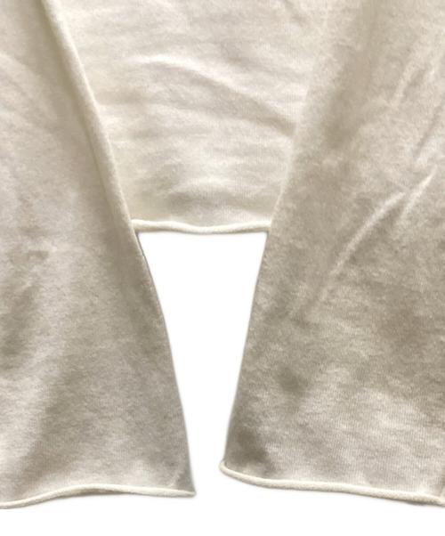 extreme cashmere X（エクストリーム カシミア）extreme cashmere X (エクストリーム カシミア) コットンカシミヤニット ホワイト サイズ:FREEの古着・服飾アイテム