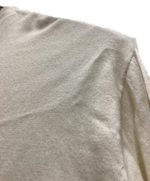 extreme cashmere X（エクストリーム カシミア）extreme cashmere X (エクストリーム カシミア) コットンカシミヤニット ホワイト サイズ:FREEの古着・服飾アイテム