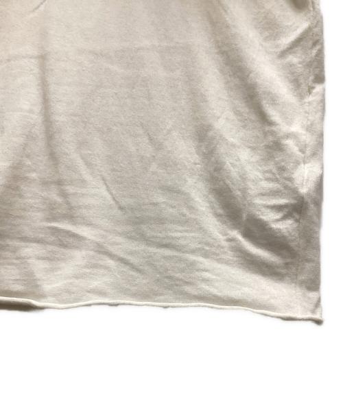 extreme cashmere X（エクストリーム カシミア）extreme cashmere X (エクストリーム カシミア) コットンカシミヤニット ホワイト サイズ:FREEの古着・服飾アイテム