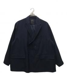 DAIWA PIER39（ダイワ ピア39）の古着「TECH DOUBLE-BREASTED JACKET MOD」｜ネイビー