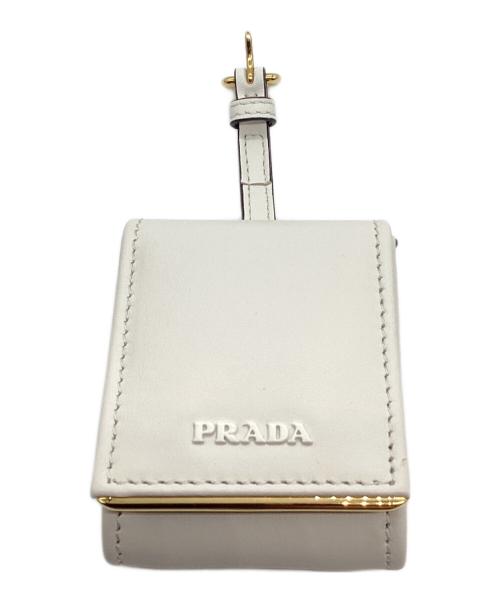 PRADA（プラダ）PRADA (プラダ) モノクローム 2WAYバッグ ホワイトの古着・服飾アイテム