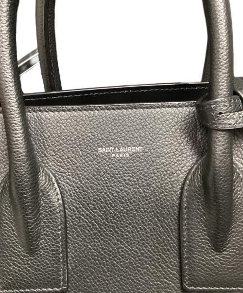 Saint Laurent Paris（サンローランパリ）Saint Laurent Paris (サンローランパリ) 2WAYバッグ ブラックの古着・服飾アイテム