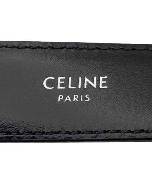 CELINE（セリーヌ）CELINE (セリーヌ) スモール 18MM トリオンフ ベルト ブラックの古着・服飾アイテム