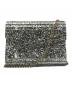 JIMMY CHOO（ジミーチュウ）の古着「Candy Glitter box Clutch Bag」｜グレー