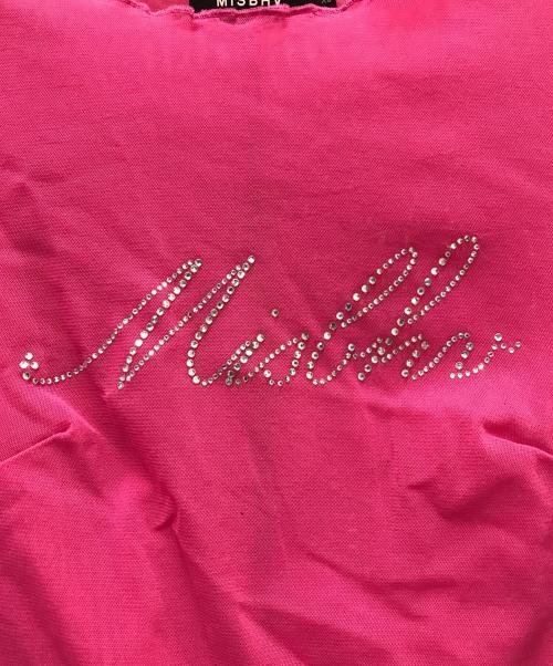 MISBHV（ミスビヘイブ）MISBHV (ミスビヘイブ) MISBHV Magenta Ｔシャツ ピンク サイズ:XSの古着・服飾アイテム