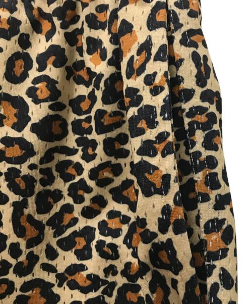 stussy（ステューシー）stussy (ステューシー) BASIC MESH SHORT L leopard ベージュ サイズ:Mの古着・服飾アイテム