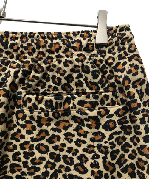 stussy（ステューシー）stussy (ステューシー) BASIC MESH SHORT L leopard ベージュ サイズ:Mの古着・服飾アイテム