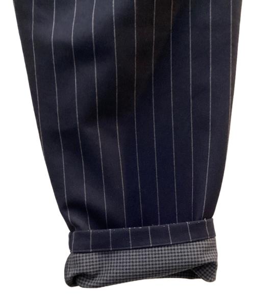 KITH（キス）KITH (キス) Pinstripe Elmhurst Pant ネイビー サイズ:Sの古着・服飾アイテム