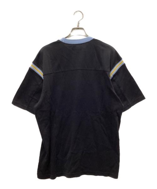 SUPREME（シュプリーム）SUPREME (シュプリーム) Split S/S Football Top ブラック サイズ:Mの古着・服飾アイテム