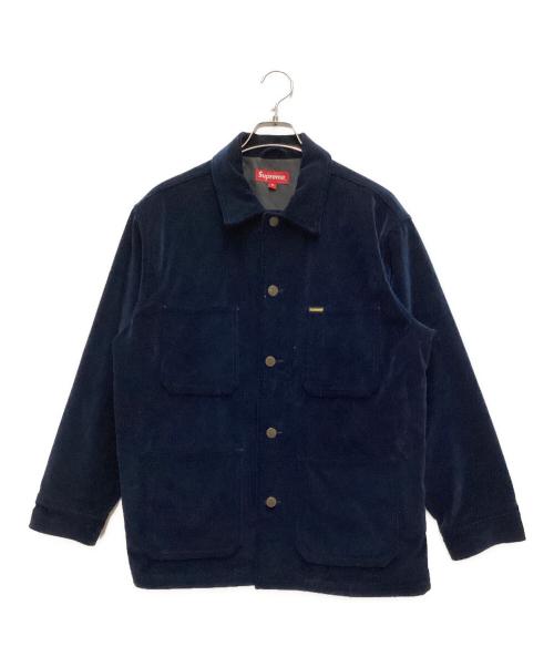 SUPREME（シュプリーム）SUPREME (シュプリーム) Velvet Chore Coat ネイビー サイズ:Mの古着・服飾アイテム