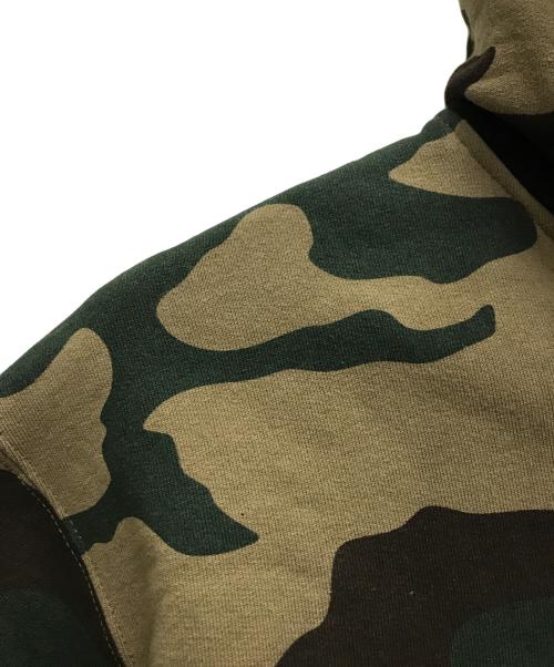 SUPREME（シュプリーム）SUPREME (シュプリーム) Big Logo Zip Up Sweatshirt カーキ サイズ:Mの古着・服飾アイテム