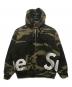 SUPREME（シュプリーム）の古着「Big Logo Zip Up Sweatshirt」｜カーキ