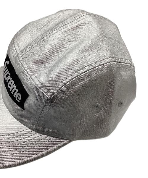 SUPREME（シュプリーム）Supreme (シュプリーム) Washed Chino Twill Camp Cap シルバーの古着・服飾アイテム