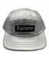 中古・古着 Supreme (シュプリーム) Washed Chino Twill Camp Cap シルバー：10000円