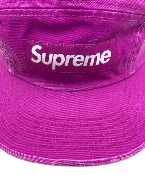 SUPREME（シュプリーム）Supreme (シュプリーム) Washed Chino Twill Camp Cap パープルの古着・服飾アイテム