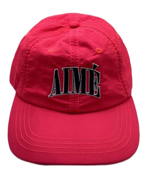 Aime Leon Dore（エメレオンドレ）Aime Leon Dore (エメレオンドレ) ナイロンロゴキャップ ピンクの古着・服飾アイテム