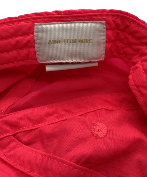 Aime Leon Dore（エメレオンドレ）Aime Leon Dore (エメレオンドレ) ナイロンロゴキャップ ピンクの古着・服飾アイテム