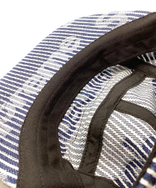 SUPREME（シュプリーム）Supreme (シュプリーム) Denim Camp Cap Hickory Stripe インディゴの古着・服飾アイテム