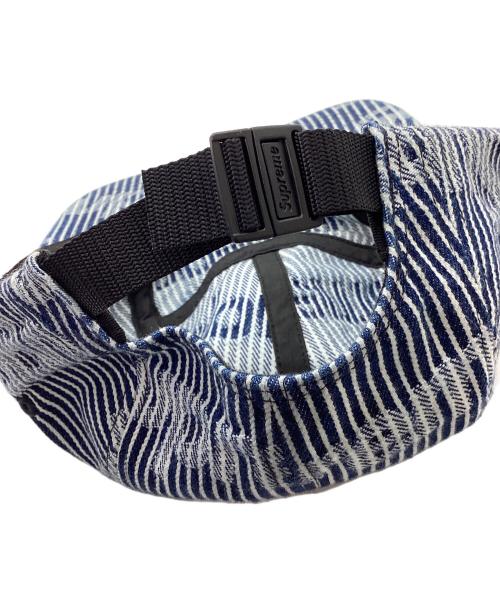 SUPREME（シュプリーム）Supreme (シュプリーム) Denim Camp Cap Hickory Stripe インディゴの古着・服飾アイテム