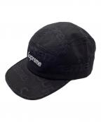 SUPREMEシュプリーム）の古着「Denim Camp Cap」｜ブラック