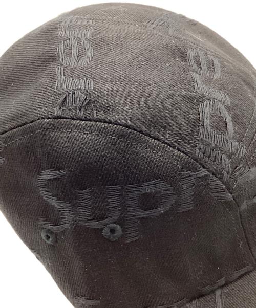SUPREME（シュプリーム）Supreme (シュプリーム) Denim Camp Cap ブラックの古着・服飾アイテム