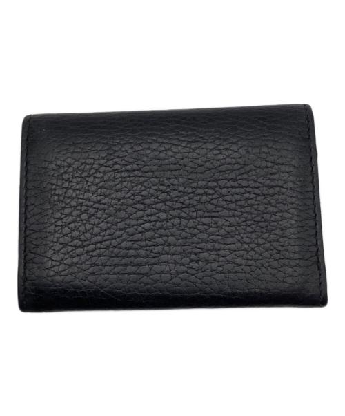 GUCCI（グッチ）GUCCI (グッチ) GGロゴカードケース ブラック サイズ:one sizeの古着・服飾アイテム