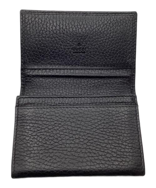 GUCCI（グッチ）GUCCI (グッチ) GGロゴカードケース ブラック サイズ:one sizeの古着・服飾アイテム
