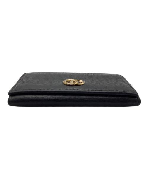 GUCCI（グッチ）GUCCI (グッチ) GGロゴカードケース ブラック サイズ:one sizeの古着・服飾アイテム
