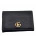GUCCI（グッチ）の古着「GGロゴカードケース」｜ブラック