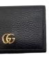 中古・古着 GUCCI (グッチ) GGロゴカードケース ブラック サイズ:one size：14000円