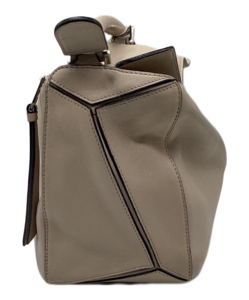 LOEWE（ロエベ）LOEWE (ロエベ) パズルバッグ ミディアム 2WAYバッグ アイボリー サイズ:FREEの古着・服飾アイテム
