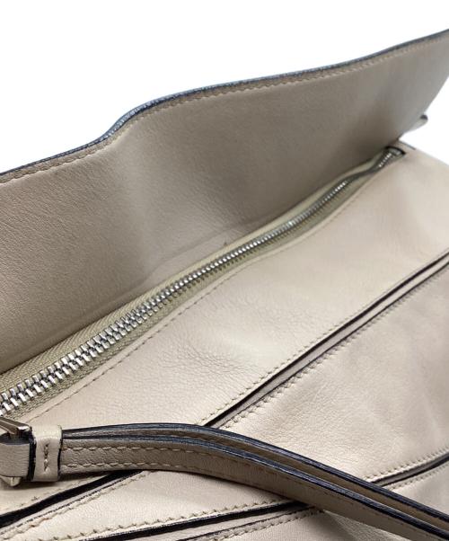 LOEWE（ロエベ）LOEWE (ロエベ) パズルバッグ ミディアム 2WAYバッグ アイボリー サイズ:FREEの古着・服飾アイテム