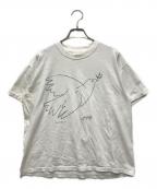 picassoピカソ）の古着「90s Dove Art T-Shirt（La Colombe）」｜ホワイト