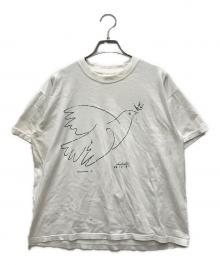 picasso（ピカソ）の古着「90s Dove Art T-Shirt（La Colombe）」｜ホワイト