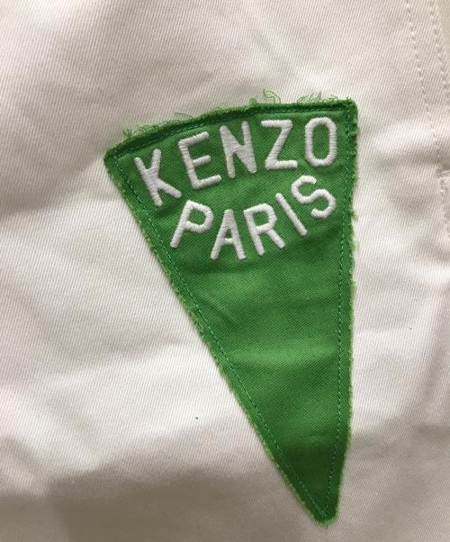 KENZO（ケンゾー）KENZO (ケンゾー) Stripe Sailor/Board Shorts ホワイト サイズ:Mの古着・服飾アイテム