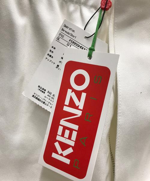 KENZO（ケンゾー）KENZO (ケンゾー) Stripe Sailor/Board Shorts ホワイト サイズ:Mの古着・服飾アイテム