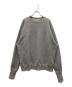Unlikely（アンライクリー）の古着「Split Raglan Sleeve Crew」｜グレー