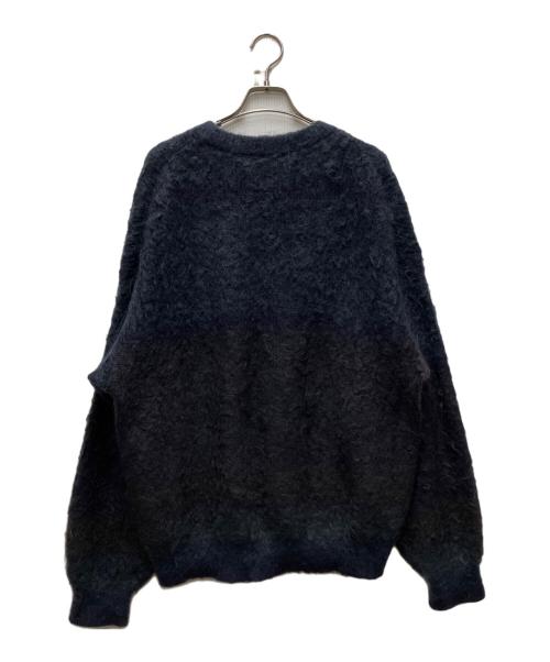 YOKE（ヨーク）YOKE (ヨーク) 1LDK (ワンエルディーケー) 別注STILL BORDER CREWNECK ネイビー サイズ:2の古着・服飾アイテム