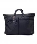 PORTERポーター）の古着「TANKER SHORT HELMETBAG(L)」｜ブラック
